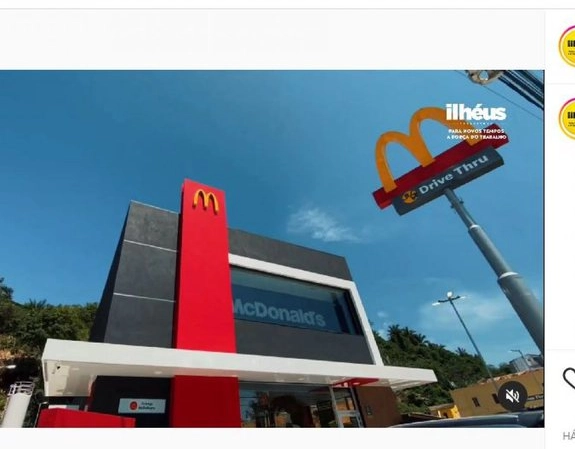 Publipost? Prefeitura de Ilhéus posta abertura de McDonalds na rede oficial e é atacada na web