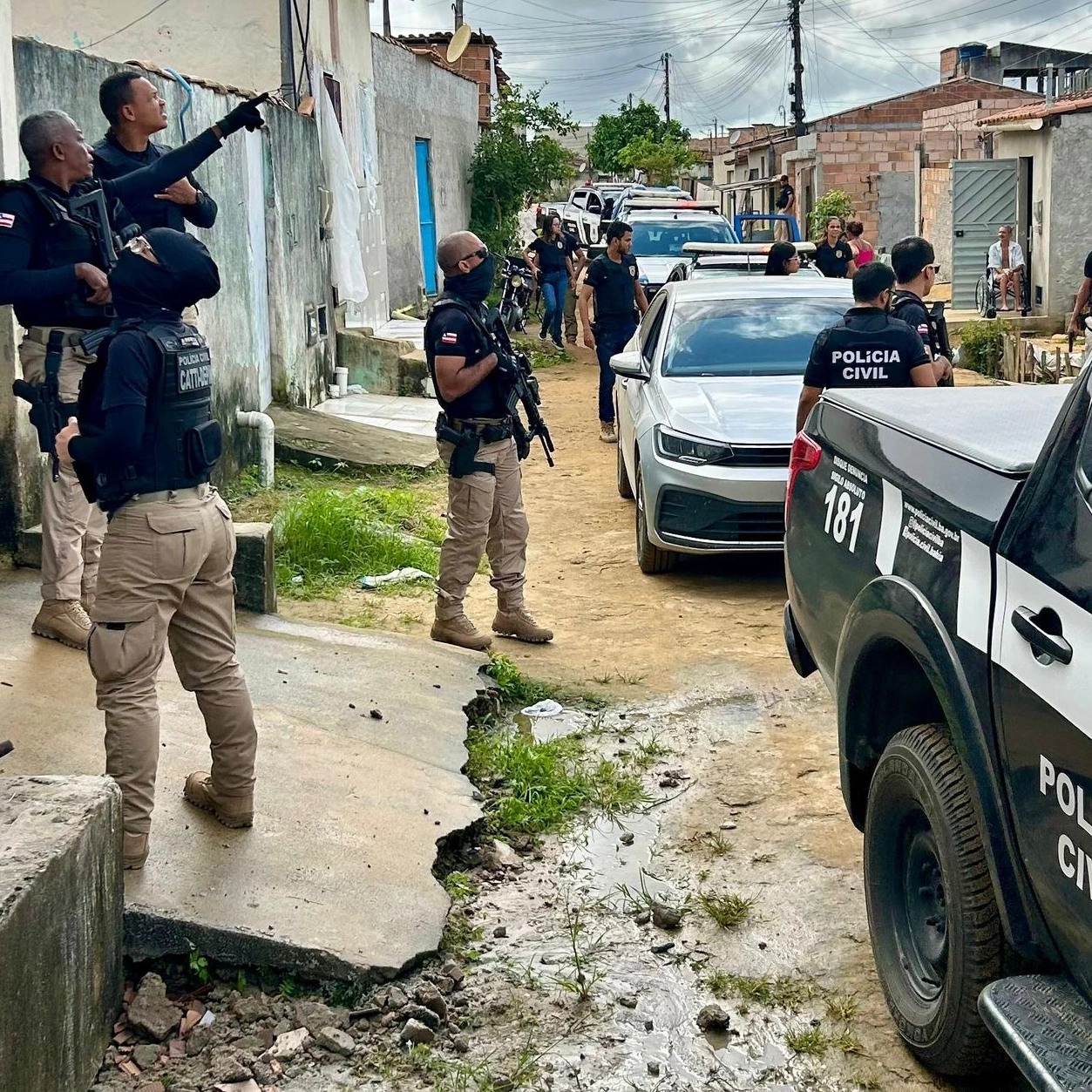 Operação prende mais de 500 pessoas na Bahia, aponta balanço