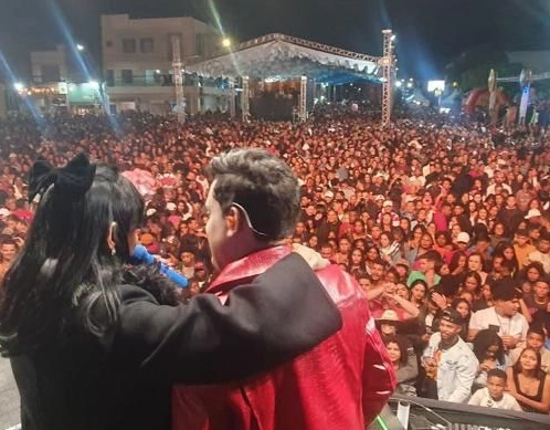 Morro do Chapéu: Com Luiz Caldas e Thiago Aquino, primeiro dia do Festival de Inverno reúne mais de 22 mil pessoas