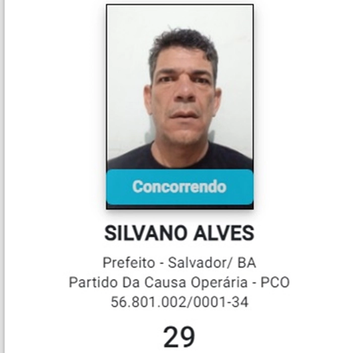 Justiça indefere candidatura de Silvano Alves à Prefeitura de Salvador