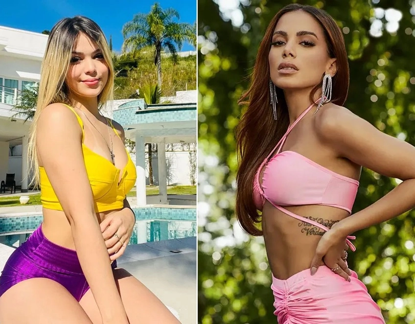 Anitta chama Melody para ensaio em Salvador