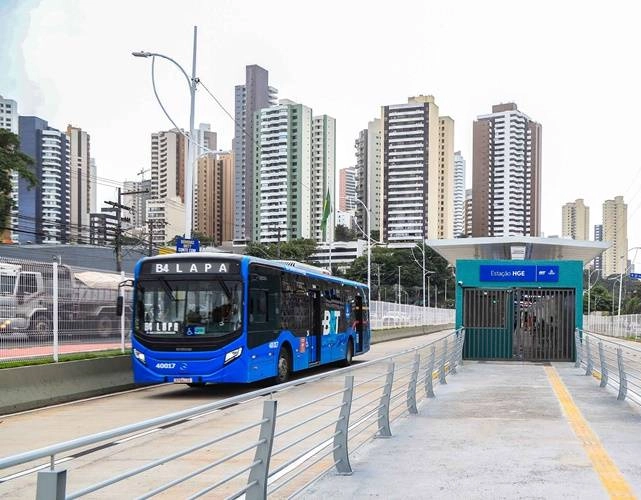 Mais duas estações do BRT de Salvador iniciam operação neste final de semana