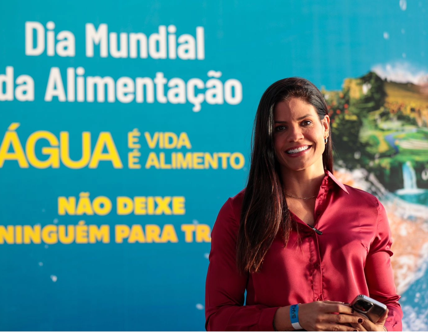 Em Dia Mundial da Alimentação, secretária Larissa Moraes defende a água por ‘papel crucial na agricultura’