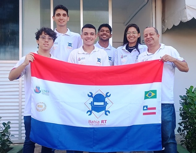 Equipe baiana representa o Brasil na Copa do Mundo de Robôs na Holanda