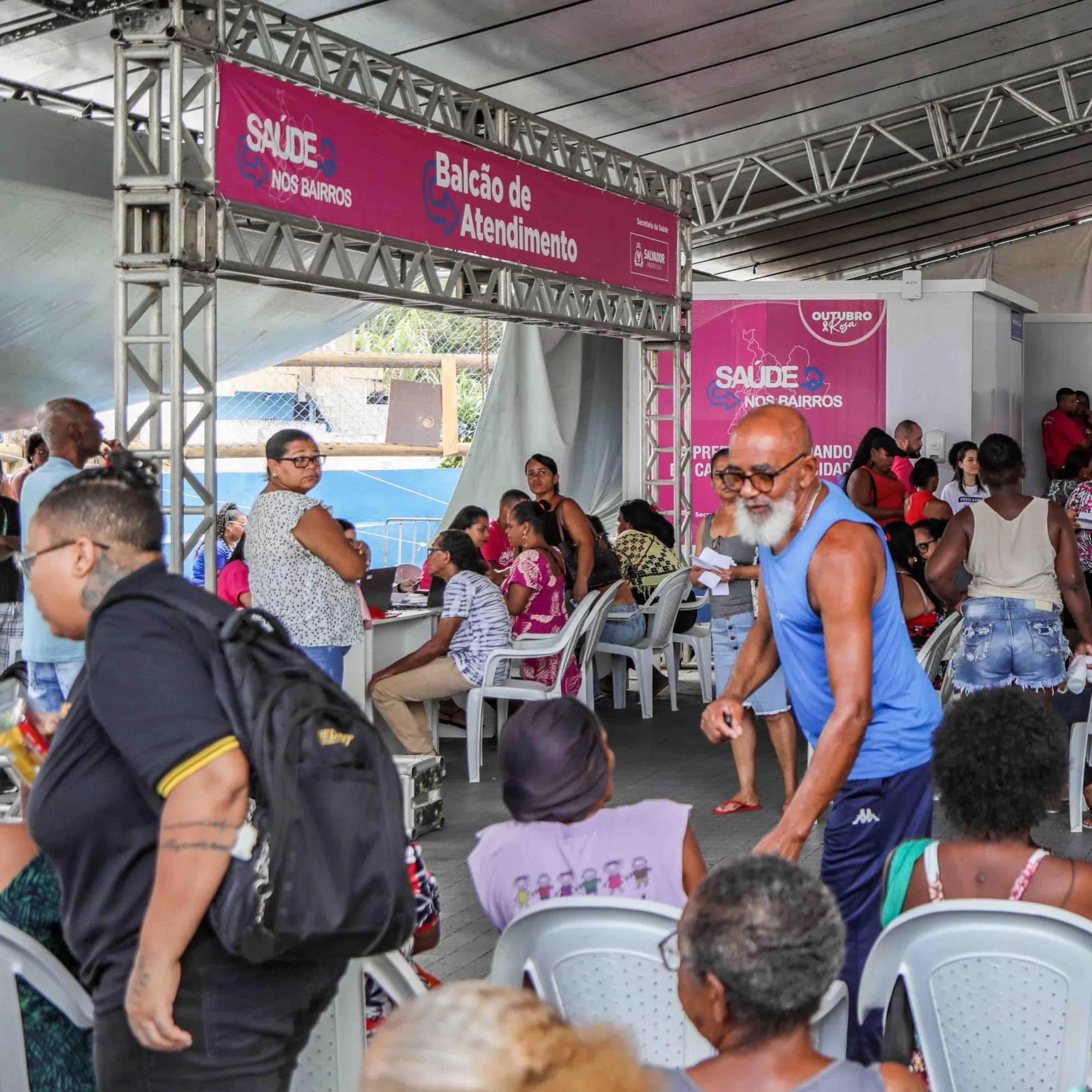 ’Novembro Azul’: Saúde dos Bairros em Novo Horizonte e São Tomé de Paripe ofertam serviços para os homens neste domingo (26)