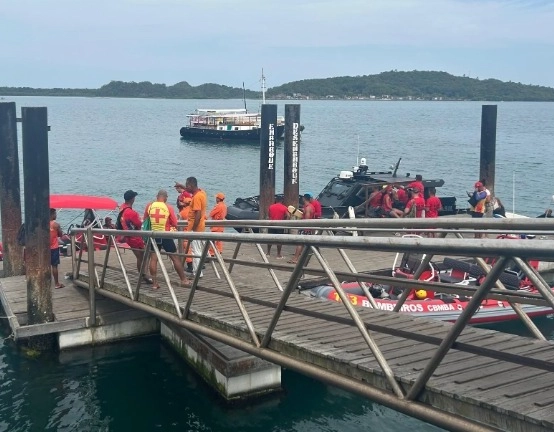 Marinha encerra buscas por sobreviventes de barco que naufragou em Madre de Deus