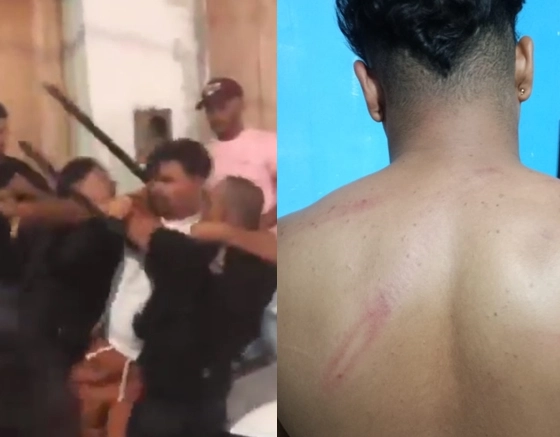 Dono de "paredão" é agredido por seguranças durante festa na Bahia; vídeo mostra