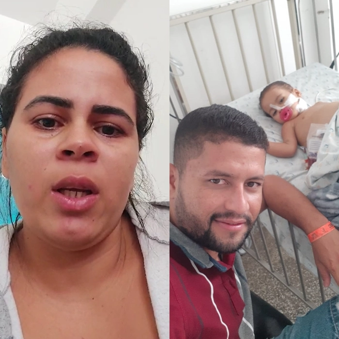 Mãe se desespera ao pedir regulação para criança na Bahia: 'Não quero que minha filha morra'