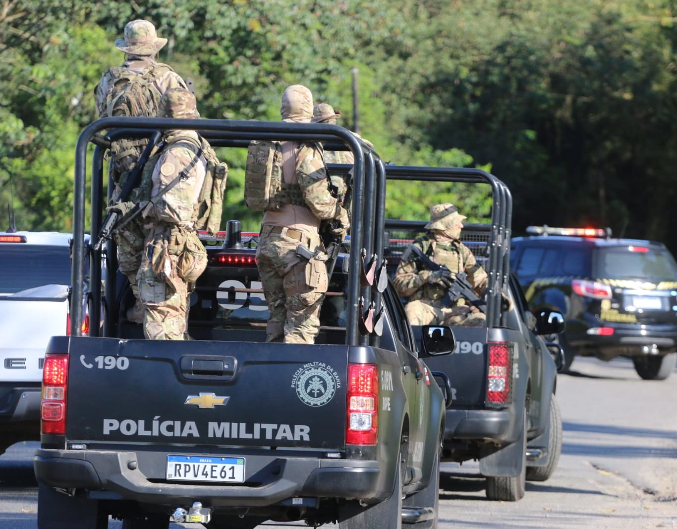 DF envia apoio tático à Bahia após morte de policial federal em Valéria