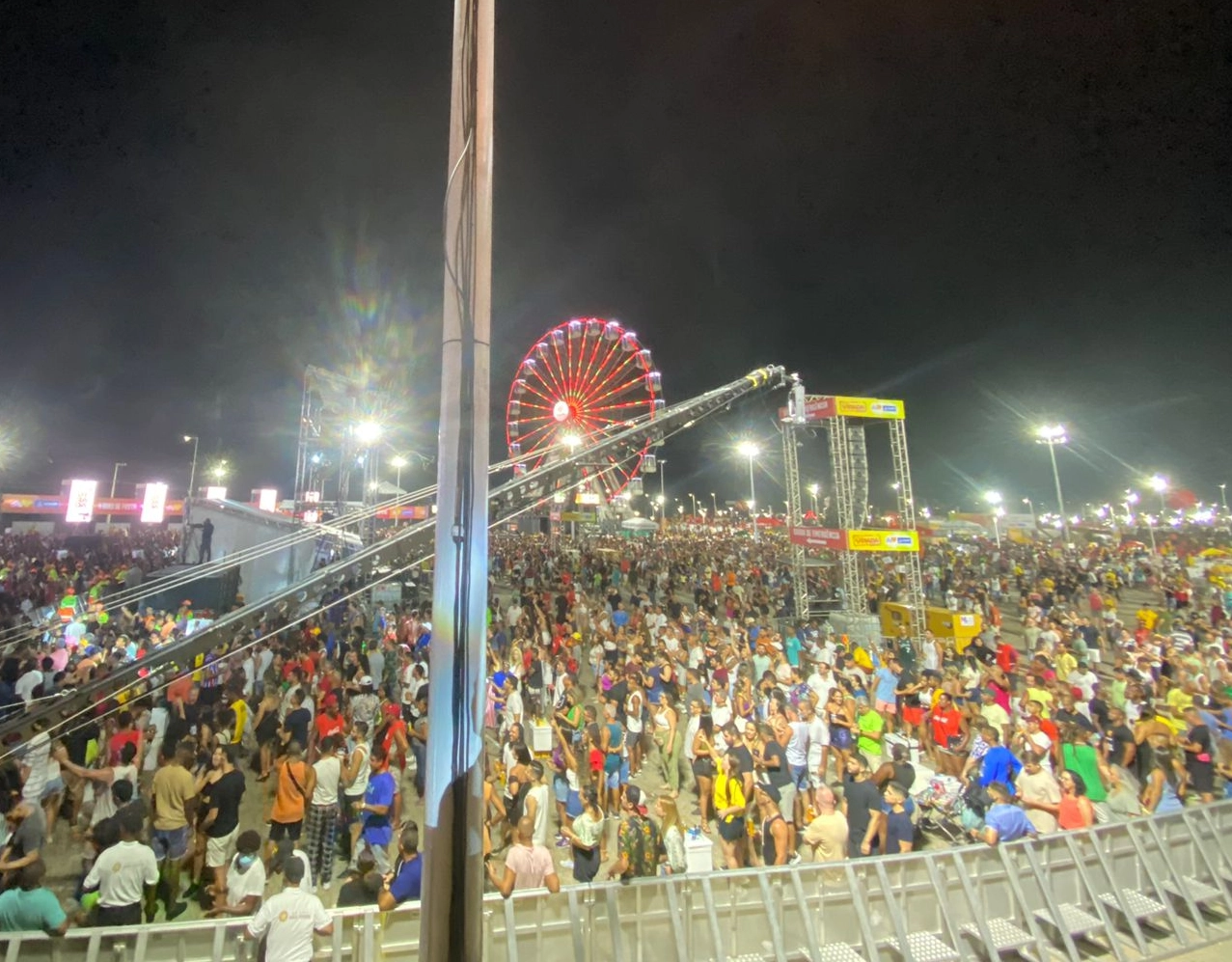 86 mil pessoas  estiveram na primeira noite do Festival da Virada em Salvador, diz SSP