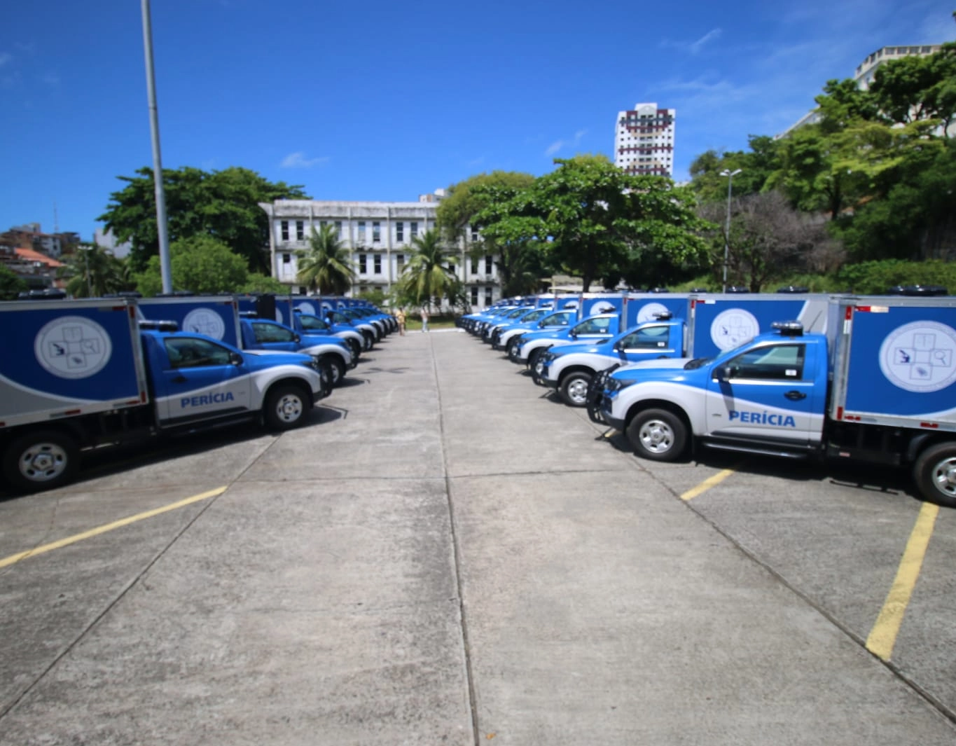 Bahia recebe nova frota de rabecões; confira as cidades que receberam os novos veículos