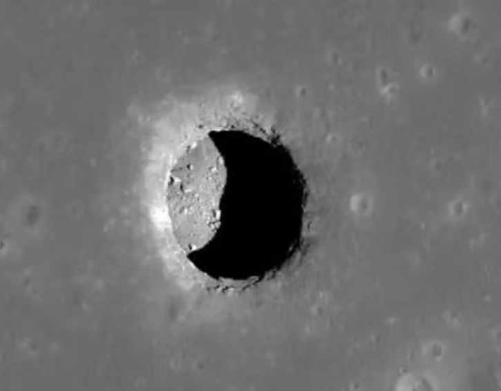 Cientistas descobrem caverna na Lua que poderia abrigar humanos