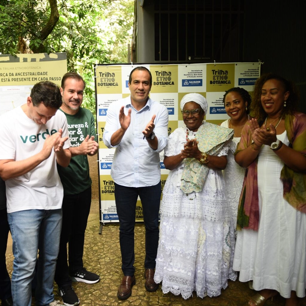 Salvador ganha Jardim Etnobotânico com trilha e espaços temáticos ligados à herança de matriz africana