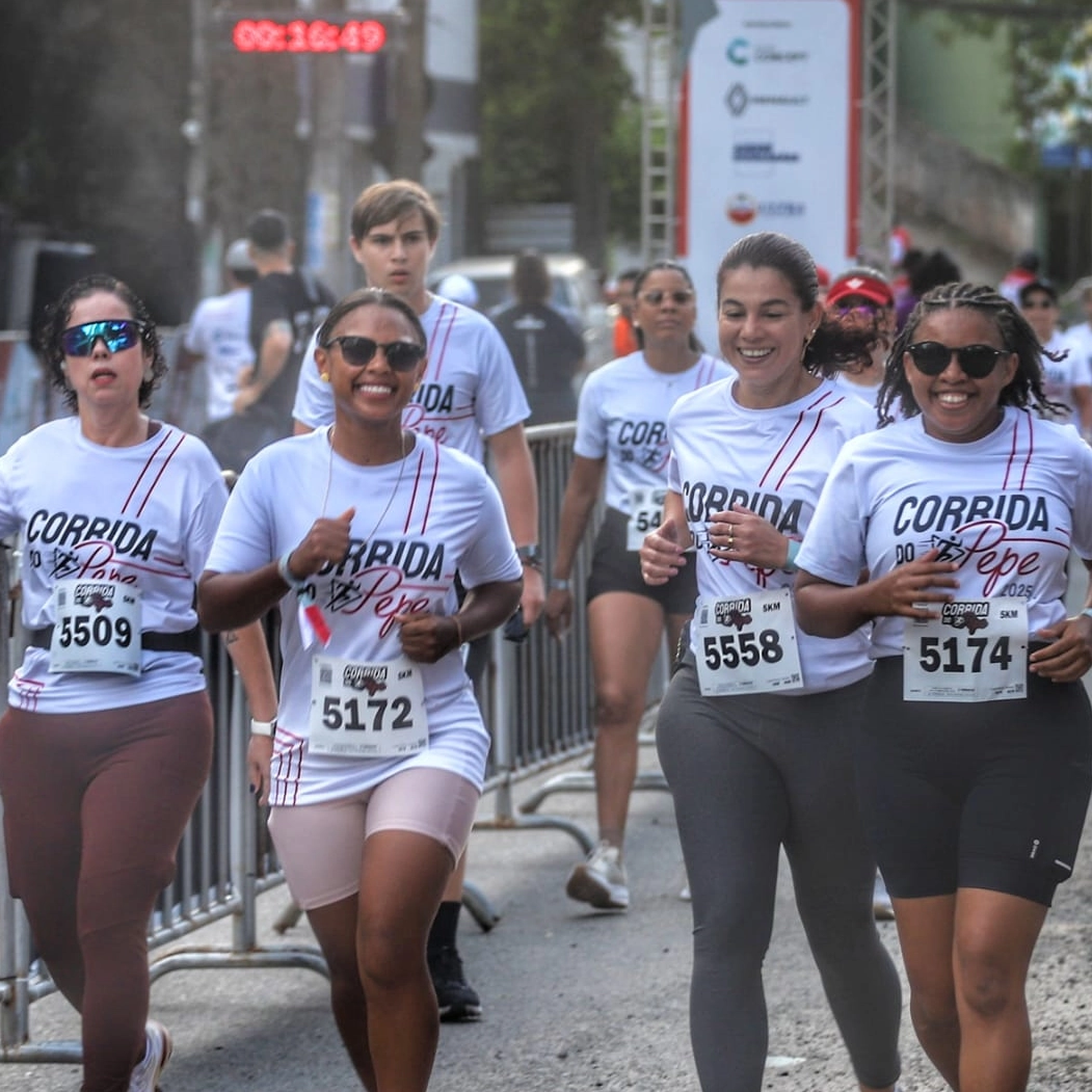 Corrida do Pepe reúne mais de 1,5 mil pessoas no Horto Florestal, em Salvador