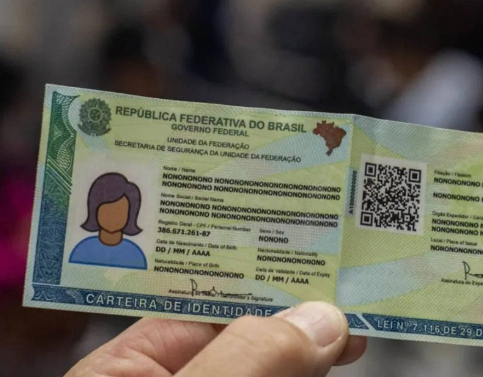 Nova Carteira de Identidade Nacional será emitida em escolas estaduais de Salvador