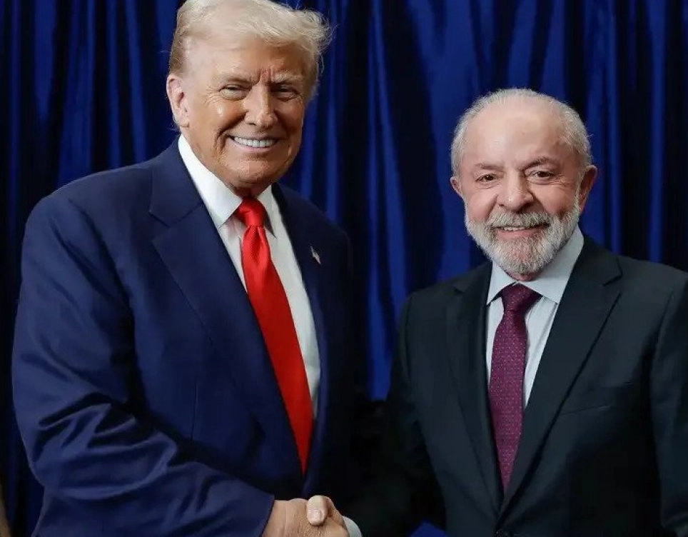 Foto de Lula com Donald Trump bate recorde de engajamento nas redes, aponta Quaest
