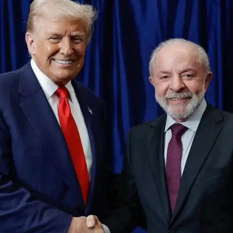 Foto de Lula com Donald Trump bate recorde de engajamento nas redes, aponta Quaest