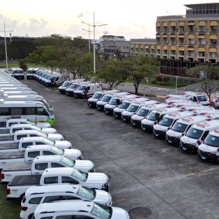 Governo da Bahia entrega 85 veículos e anuncia novos investimentos na saúde