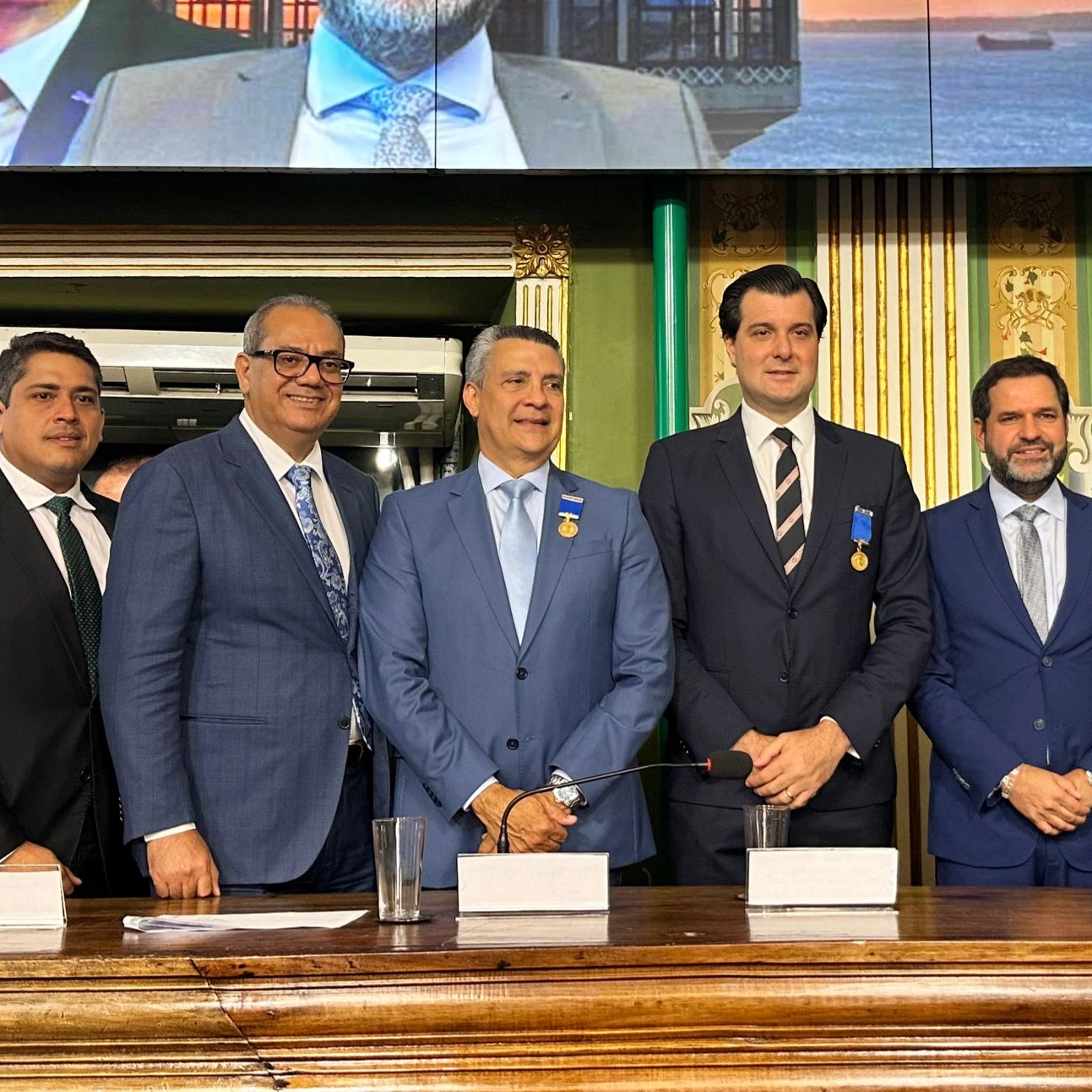 Câmara de Salvador homenageia Pedro Maia, Marcus Presídio e André Requião