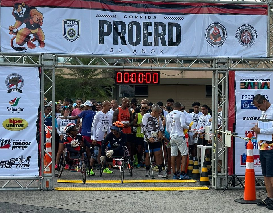 PM realiza corrida do Proerd, no CAB