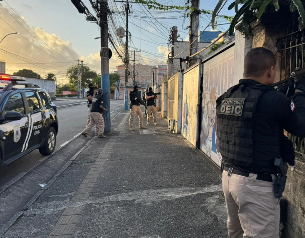 Operação contra a Bamor acaba em prisões e apreensões em Salvador