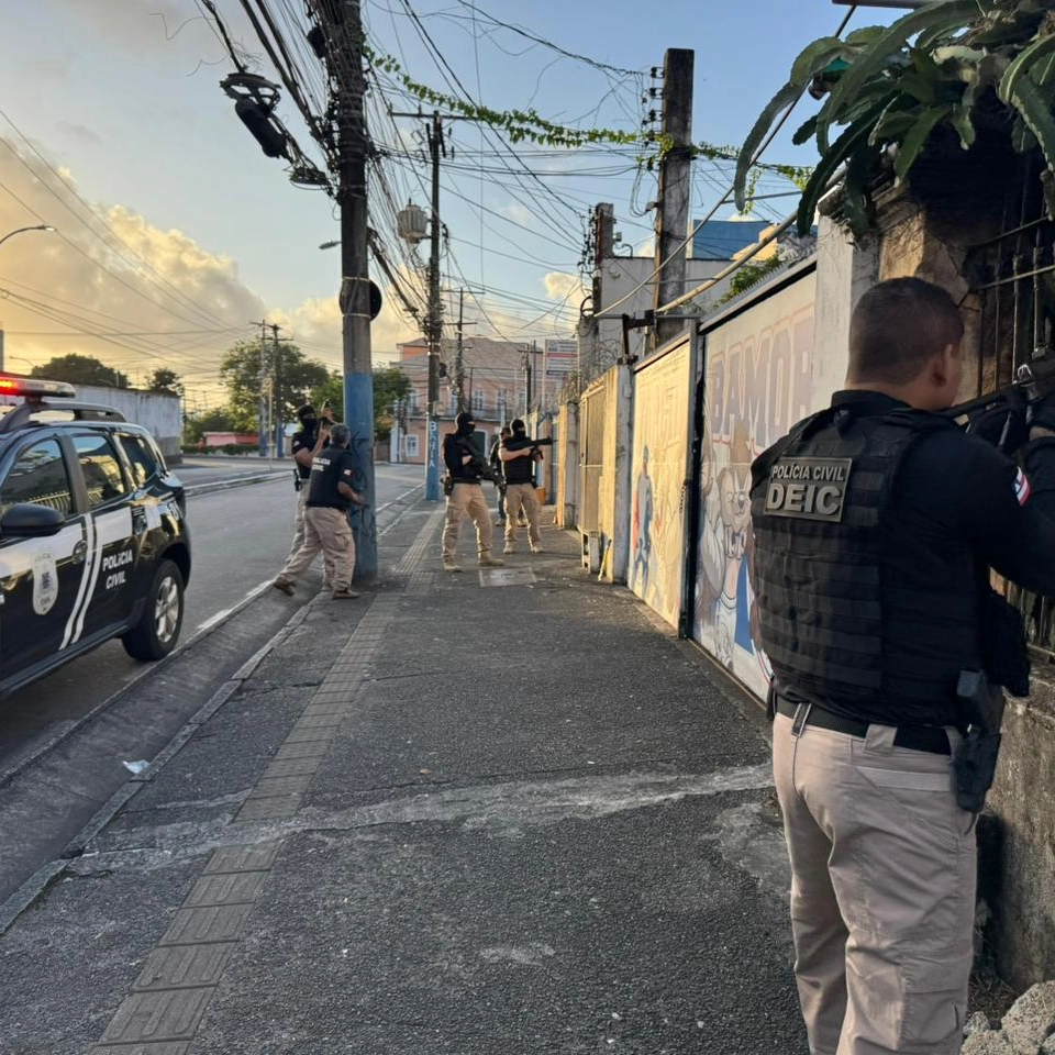 Operação contra a Bamor acaba em prisões e apreensões em Salvador