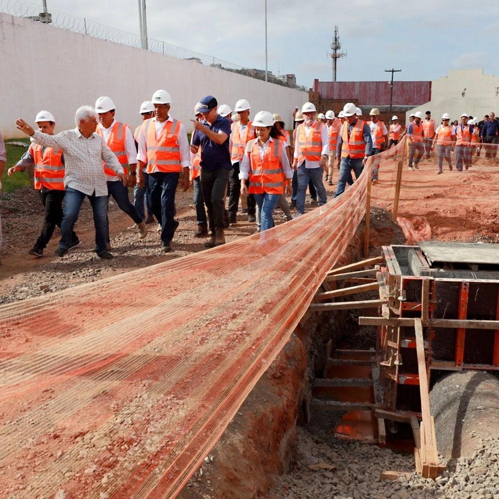 'A gente quer um transporte de primeiro mundo', diz Jerônimo nas obras do VLT de Salvador