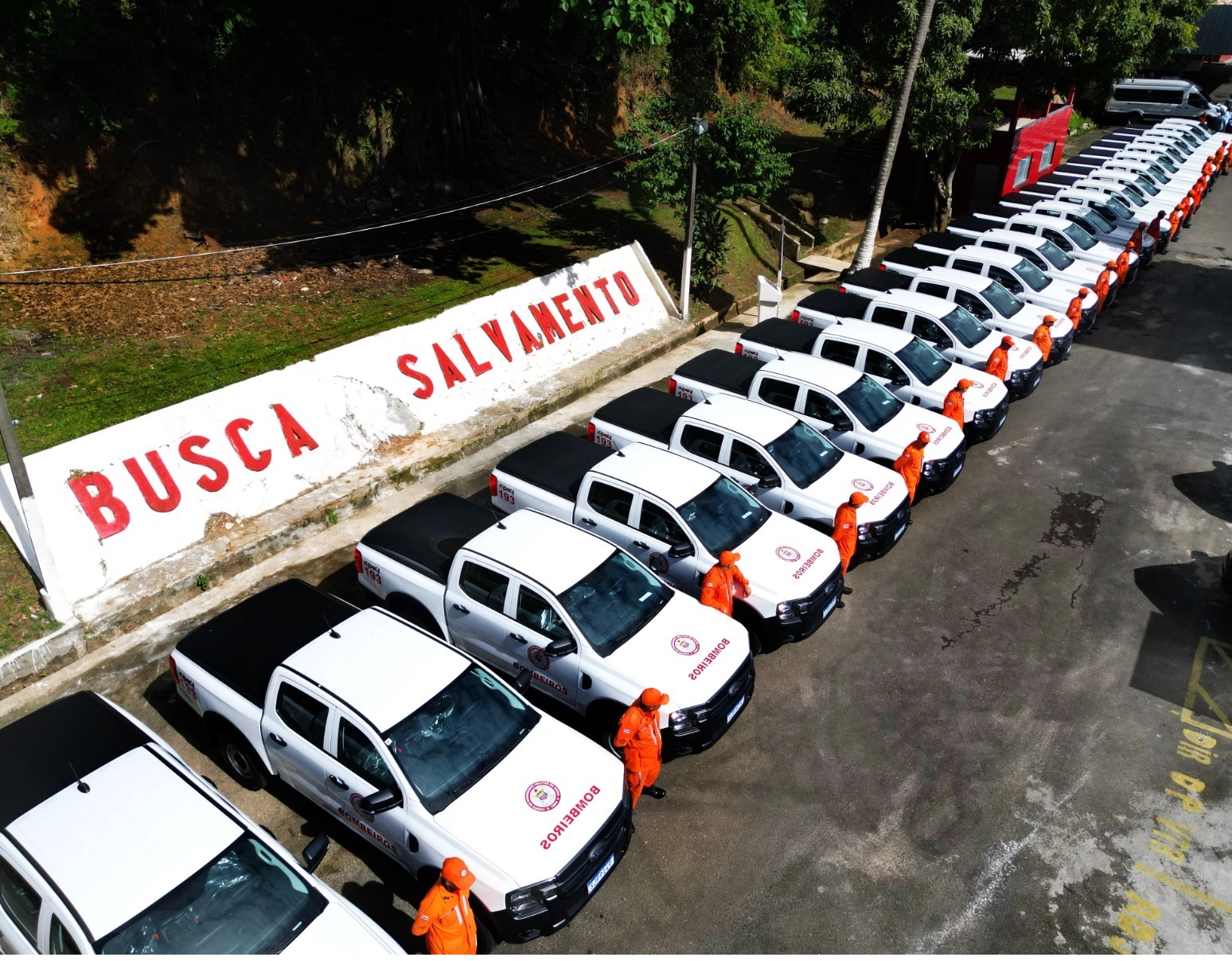 Às vésperas de completar 129 anos, Corpo de Bombeiros recebe 25 novas viaturas