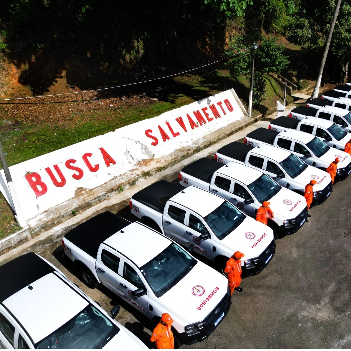 Às vésperas de completar 129 anos, Corpo de Bombeiros recebe 25 novas viaturas