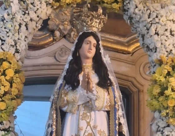 Padroeira da Bahia, dia de Nossa Senhora da Conceição da Praia reúne milhares de fiéis no Comércio