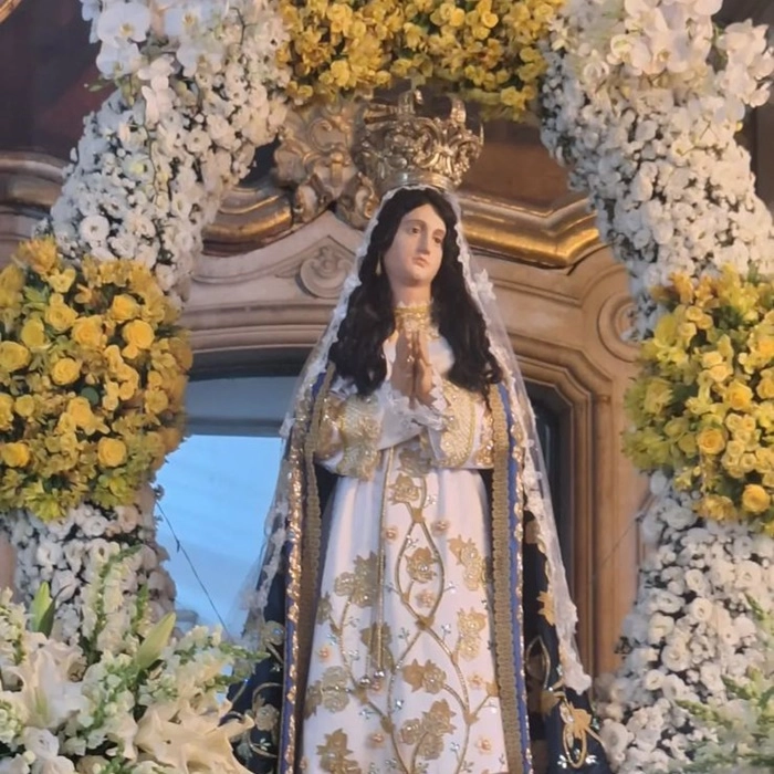 Padroeira da Bahia, dia de Nossa Senhora da Conceição da Praia reúne milhares de fiéis no Comércio