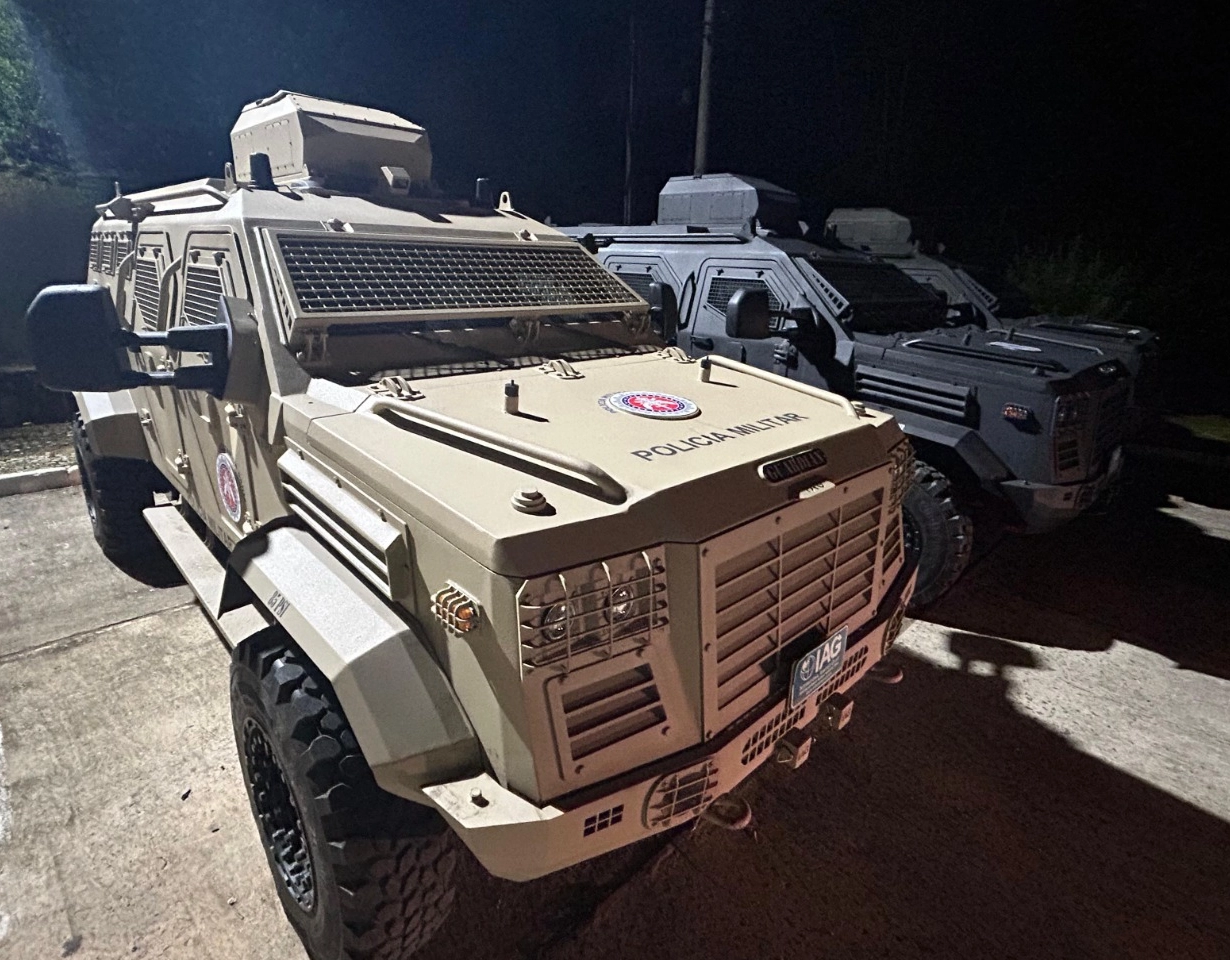 SSP entrega veículos de guerra para operações na Bahia