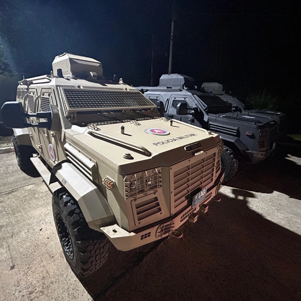 SSP entrega veículos de guerra para operações na Bahia