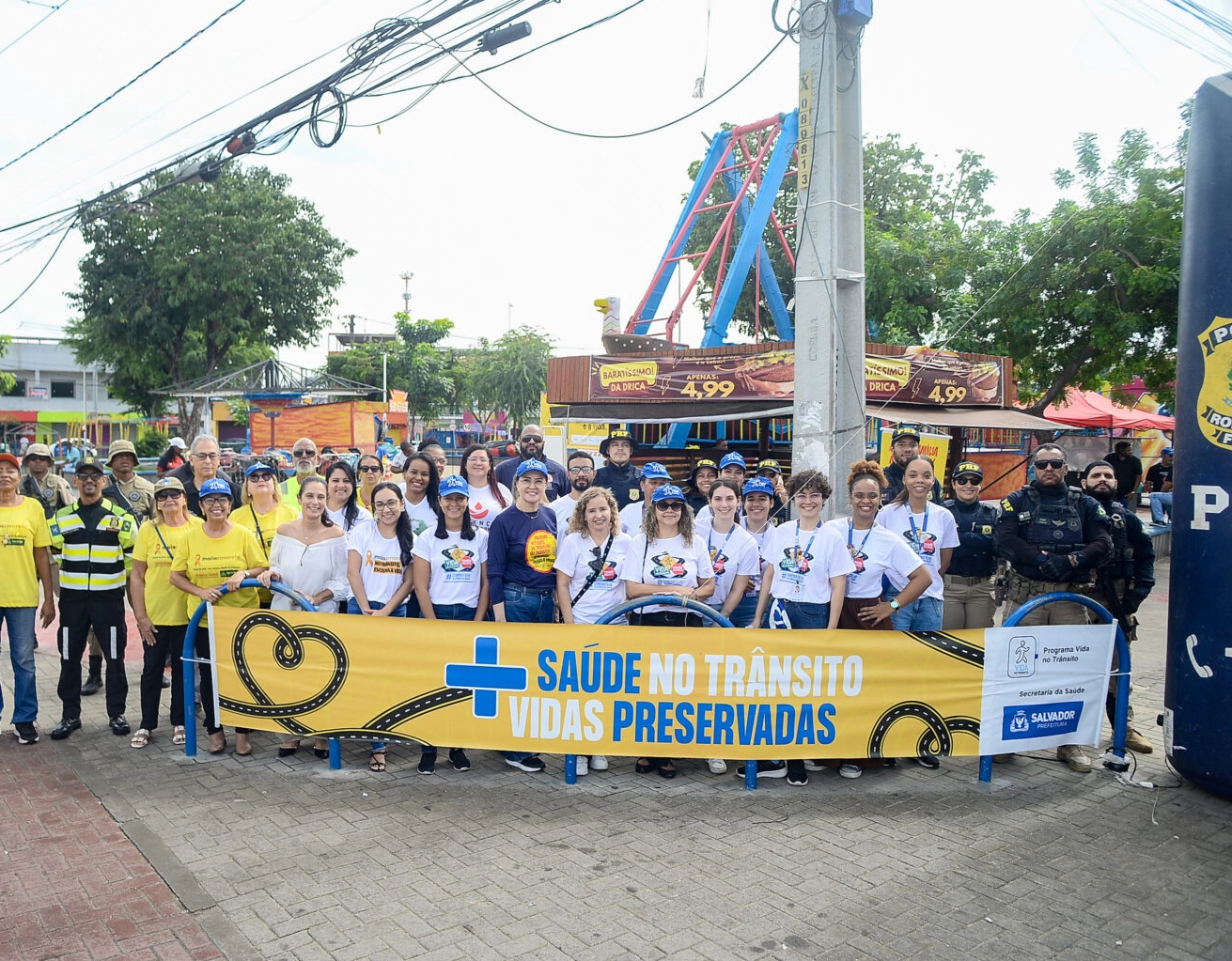 Prefeitura promove ação do Maio Amarelo para conscientização sobre segurança no trânsito