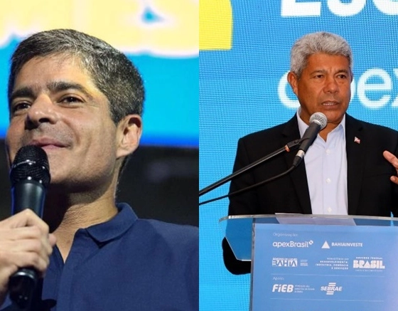 Quaest: pesquisa para governo coloca ACM Neto com vantagem sobre Jerônimo; veja números