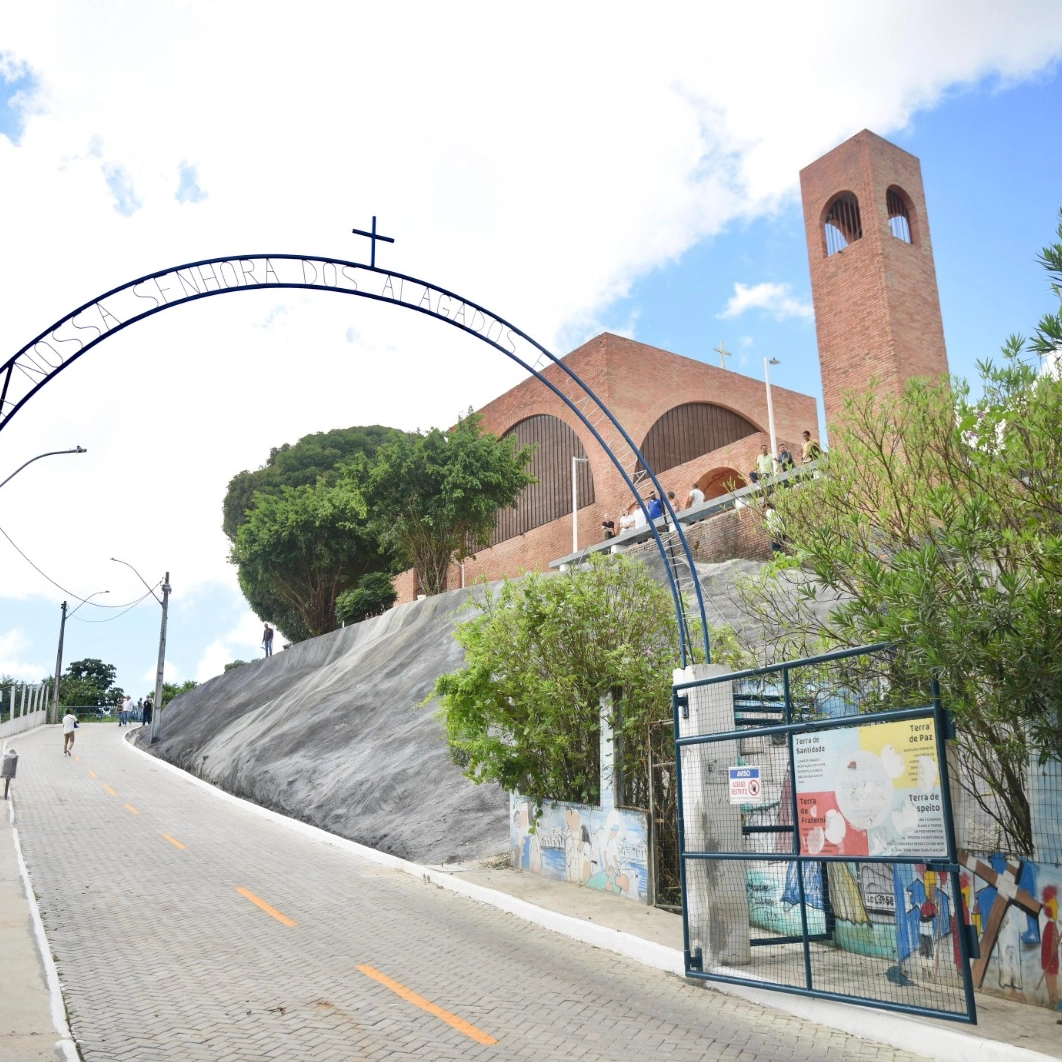 Visitada por três santos católicos, Igreja dos Alagados ganha requalificação do seu entorno para estimular turismo religioso