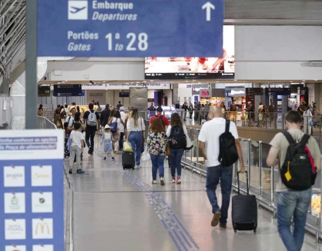 Aeroportos brasileiros esperam 14,3 milhões de passageiros no Natal e Réveillon