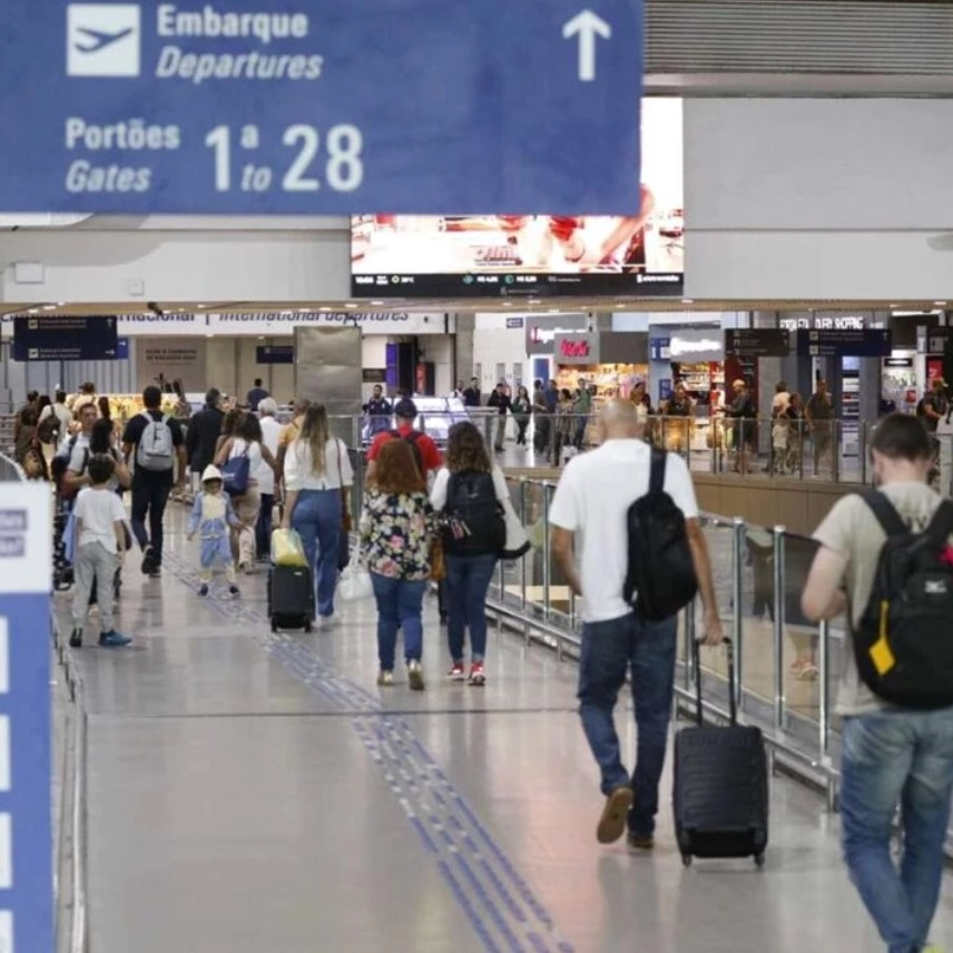 Aeroportos brasileiros esperam 14,3 milhões de passageiros no Natal e Réveillon