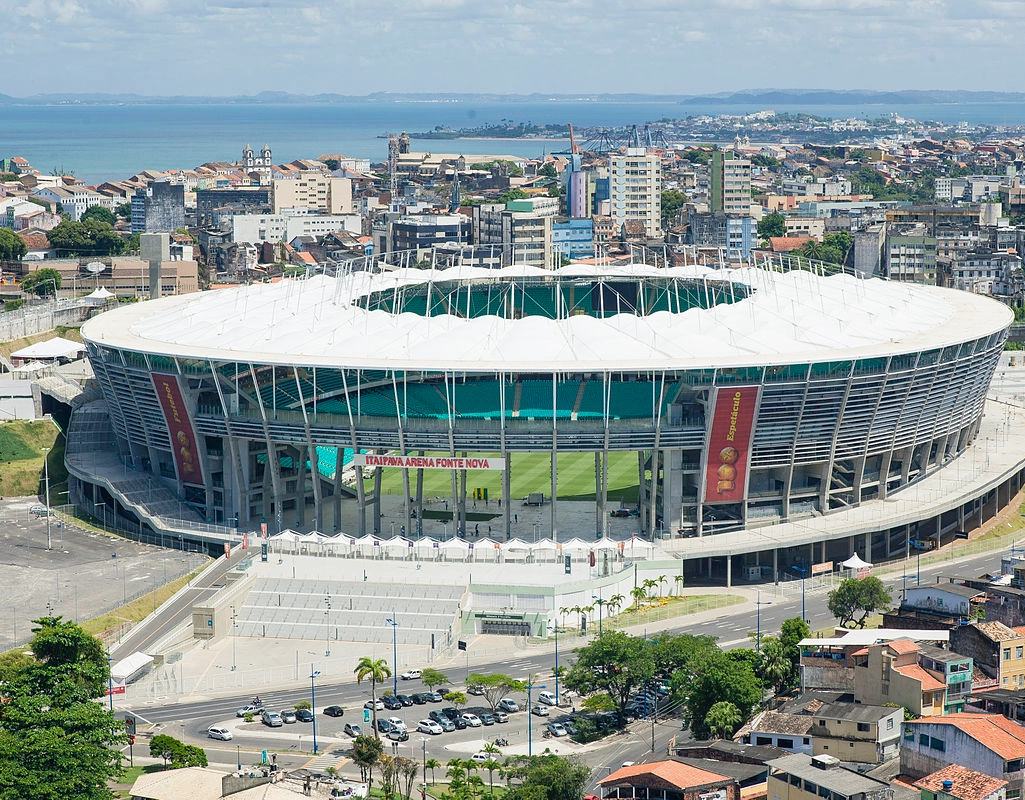 Aberta venda de ingressos presenciais para partida do Brasil e Uruguai na Fonte Nova