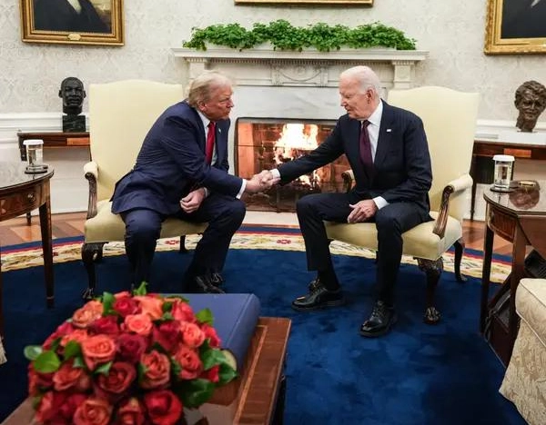 Joe Biden recebe Trump na Casa Branca para início da transição