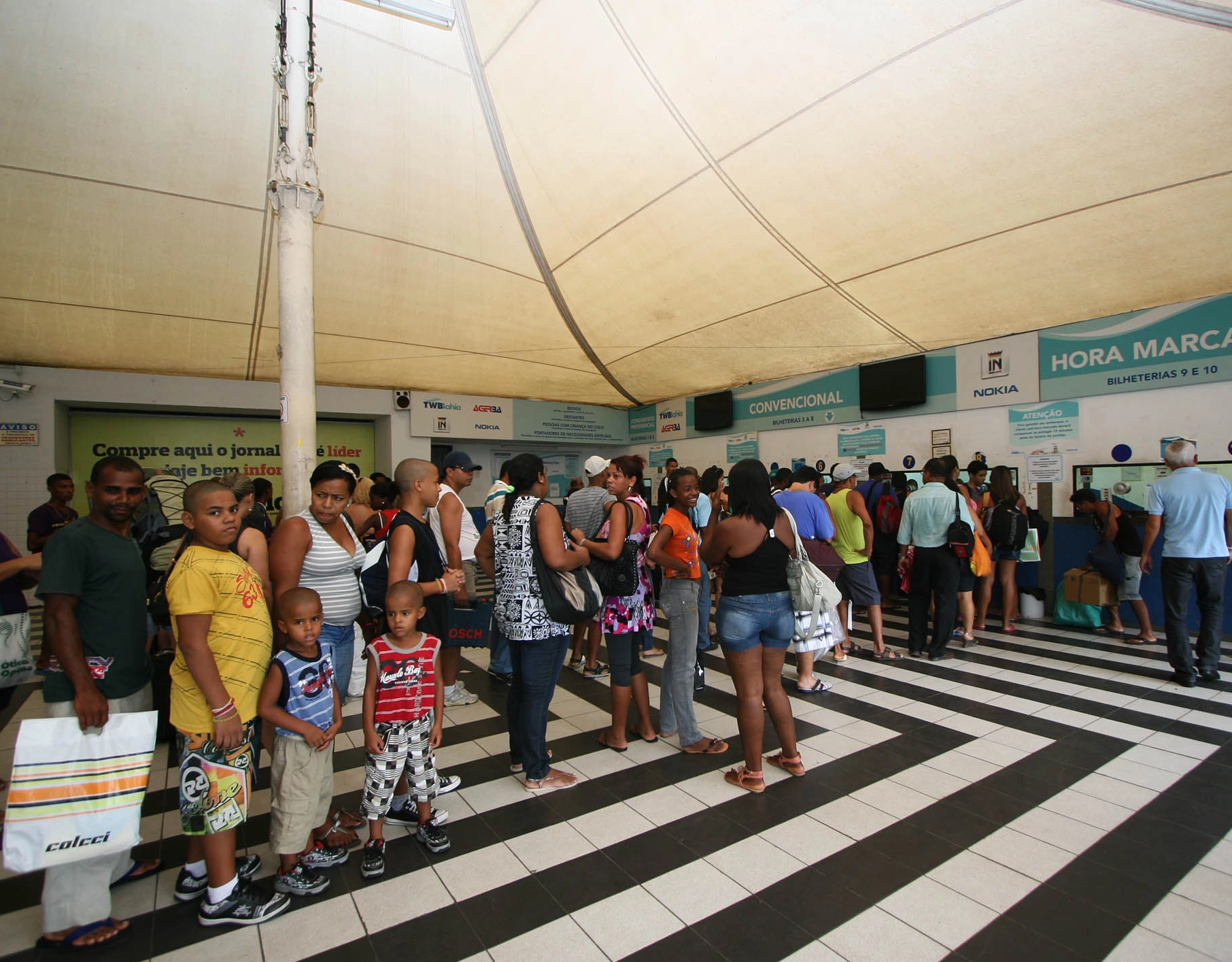 Briga generalizada é registrada no terminal São Joaquim; assista