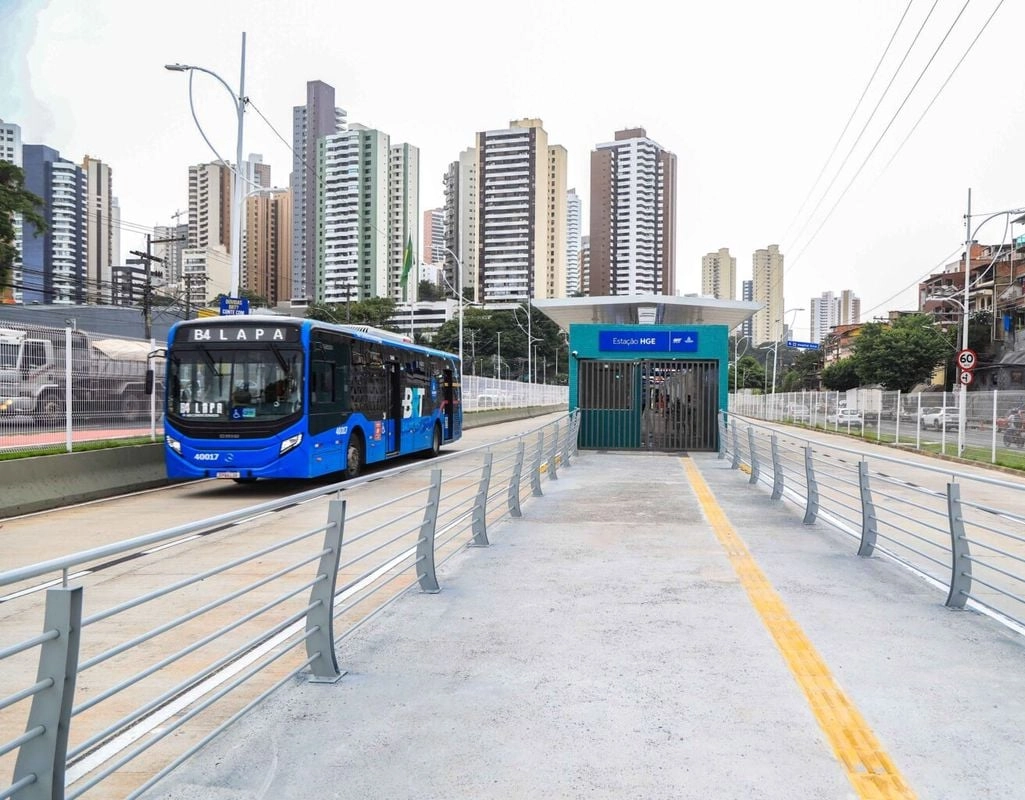 Horário de funcionamento do trecho 2 do BRT Salvador é ampliado