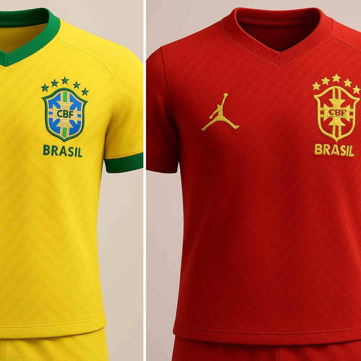 CBF nega boatos sobre camisa vermelha da Seleção e confirma manutenção do uniforme azul