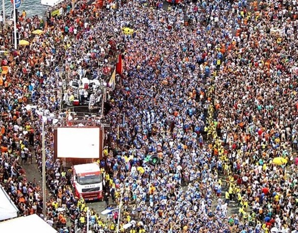 Mais de 9 milhões de pessoas passaram pelas Festas de Carnaval em Salvador