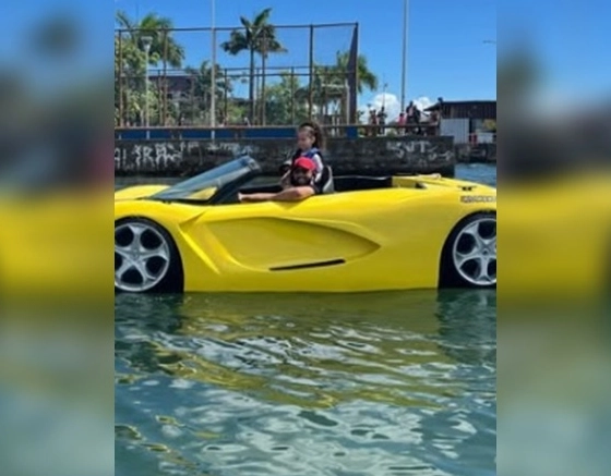 'Carro aquático' que apareceu na Baía de Todos os Santos é legal? Marinha responde
