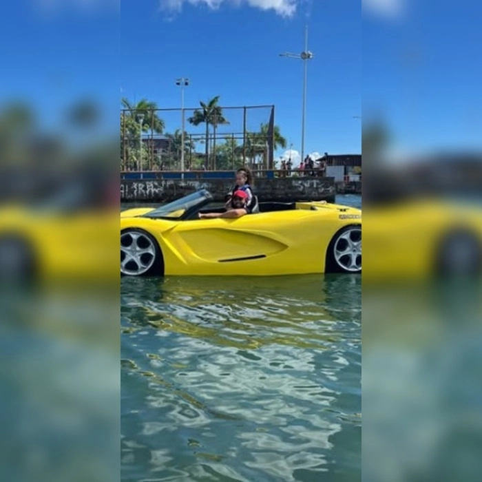 'Carro aquático' que apareceu na Baía de Todos os Santos é legal? Marinha responde