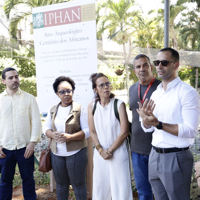 Sítio arqueológico do Cemitério dos Africanos é oficialmente sinalizado em Salvador