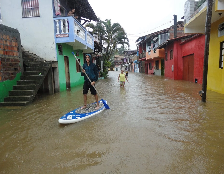 Chuva na Bahia: Sobe para 41 o número de municípios em estado de emergência