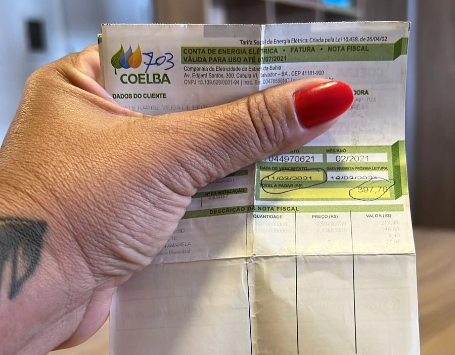 Mês de abril não vai ter taxa adicional da Coelba