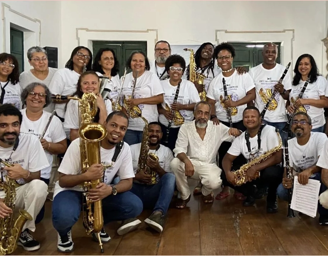 Concha Acústica do TCA recebe concerto das Orquestras Afrobaianas